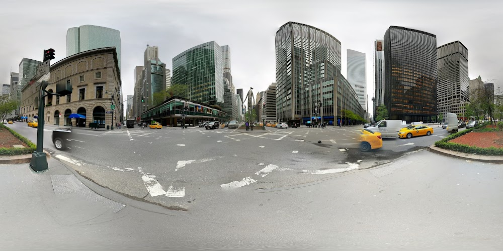 Alice in den Städten : Philip and Alice cross this intersection after their visit to the Empire State Building