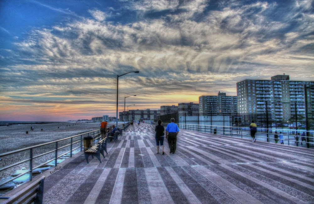 An Occurrence at Arverne : Location: Beach 65th St., Arverne, New York, USA