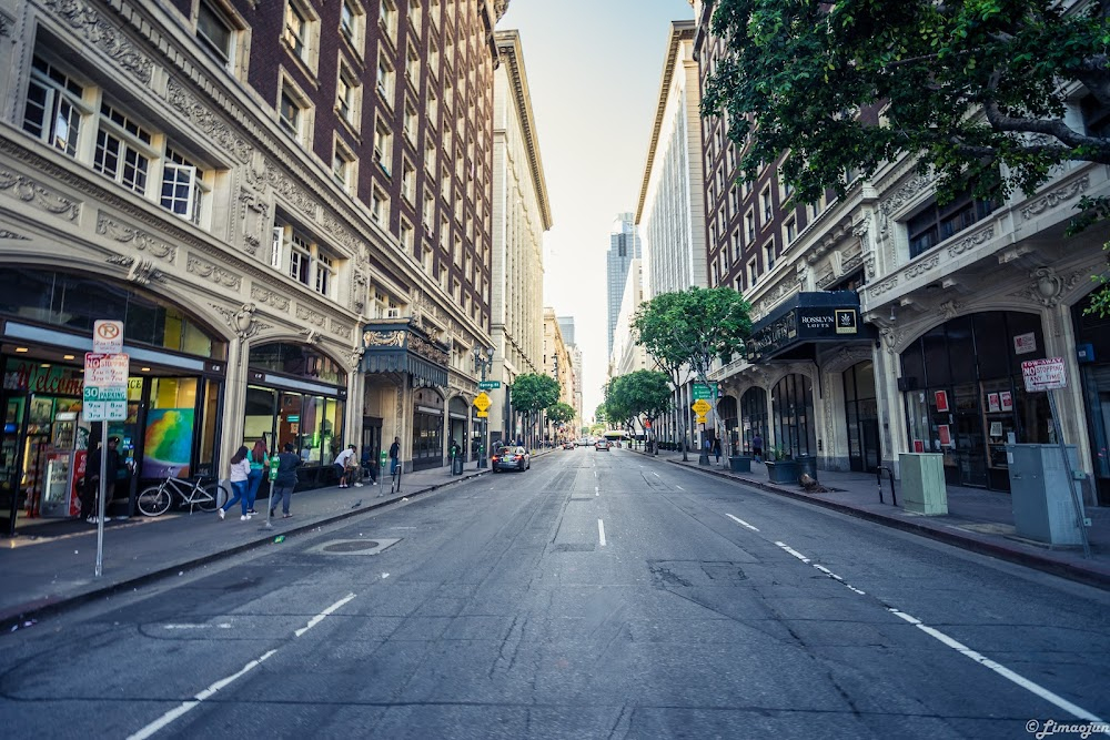 The Street with No Name : Multiple scenes as Center City: George Manly arrives to Center City; Walks to hotel; Exterior Royal Hotel scenes; Center City Boxing Arena scenes, specifically 321 S. Main. Since demolished.