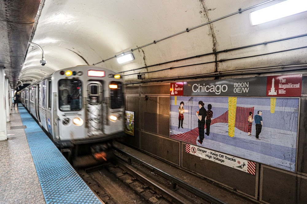 Bad Boys : J.C. boards the Howard El Train here