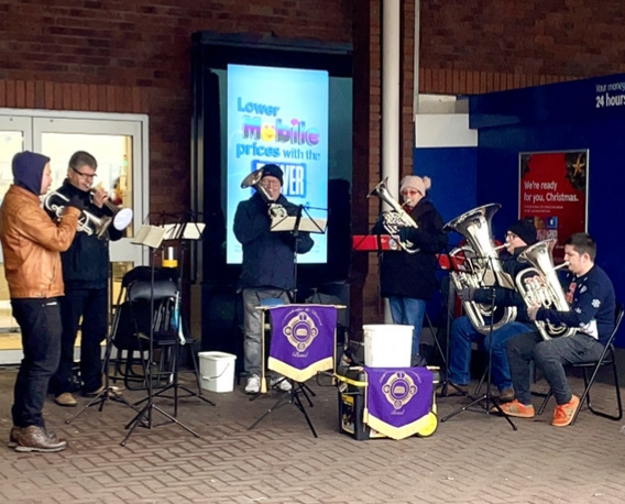 Brassed Off : colliery entrance where Danny collapses