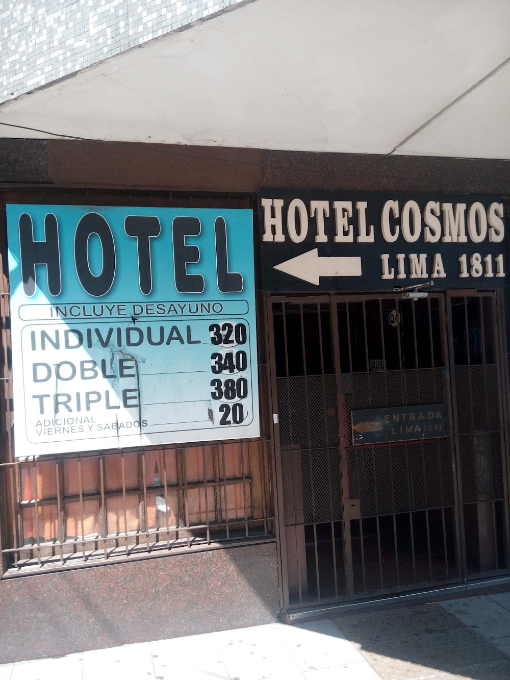 Buenos Aires Vice Versa : Hotel where boxer is staying