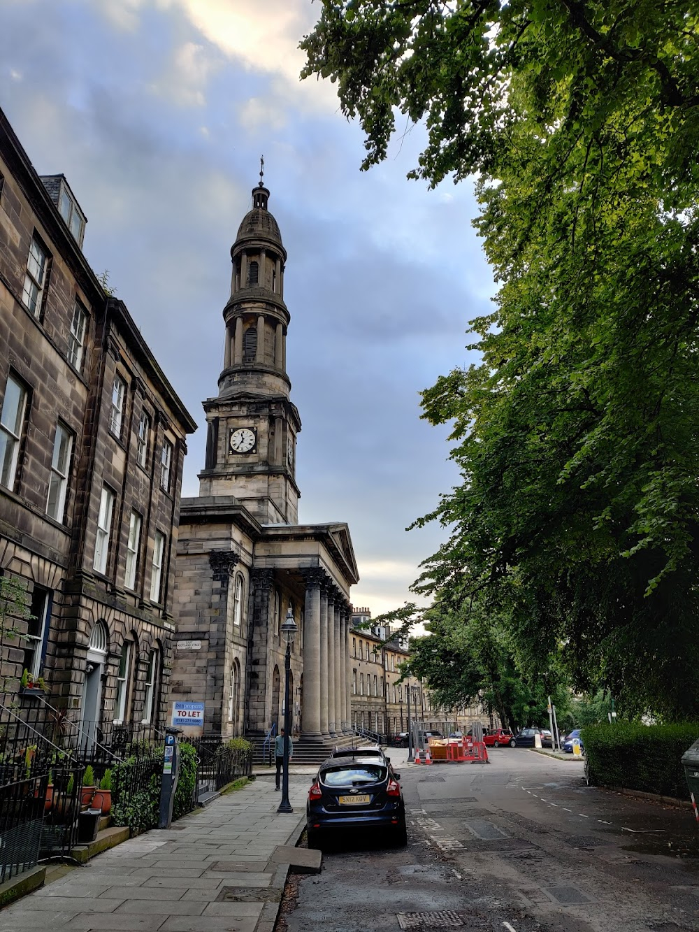 Chariots of Fire : Church of Scotland church, Paris