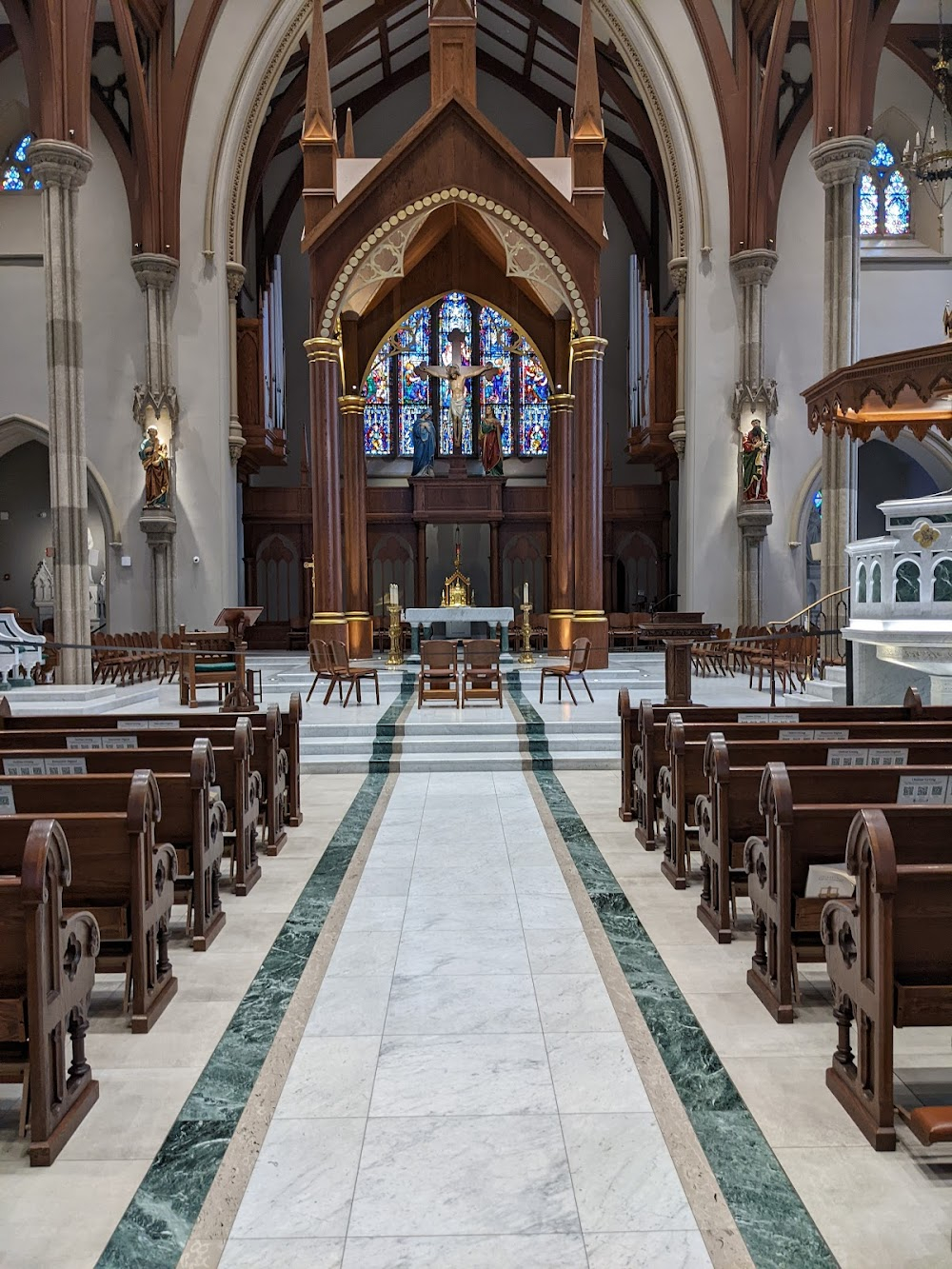 Communion : shot of bell tower