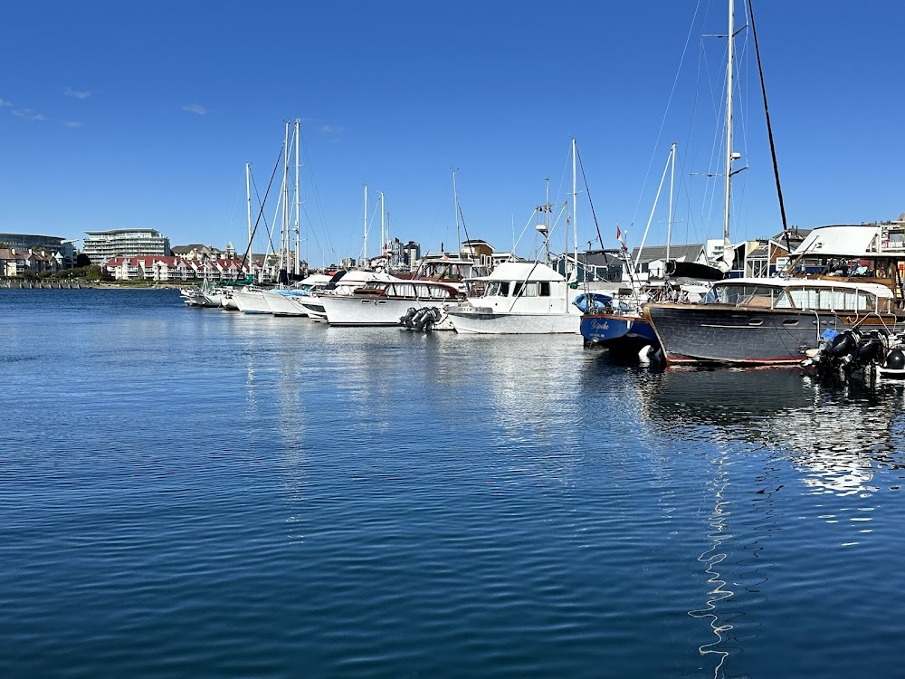 Concrete Evidence: A Fixer Upper Mystery : where Cliff's boat is moored