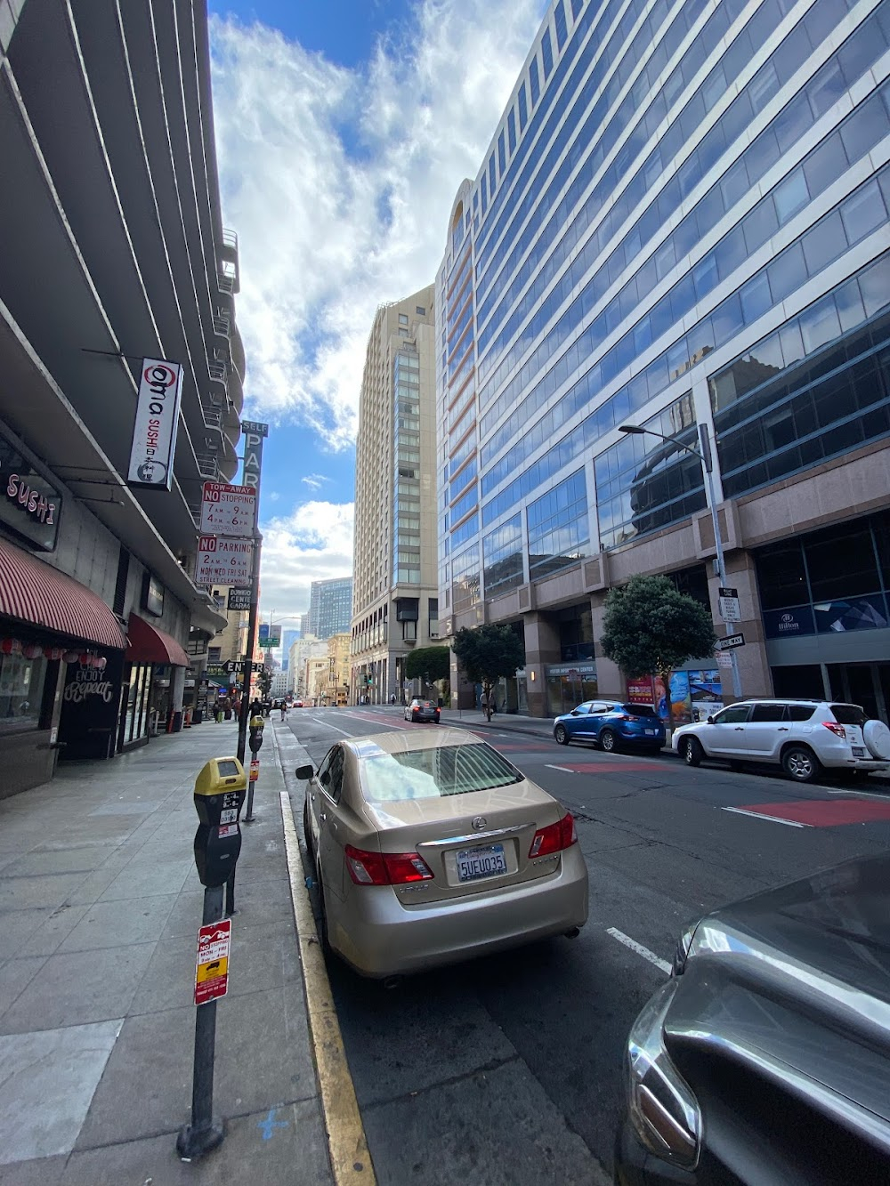 Daddy's Gone A-Hunting : airline bus terminal downtown - demolished for a Hilton hotel