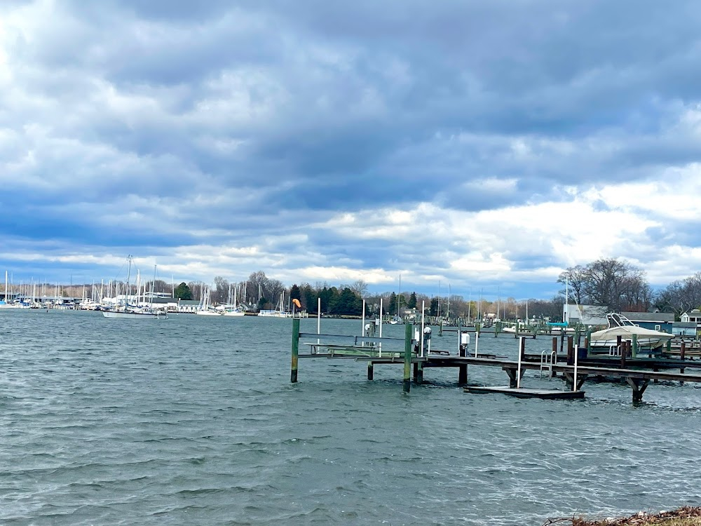 Deep Impact : Alan Rittenhouse's boat dock at 4999 W. Chalk Point Rd