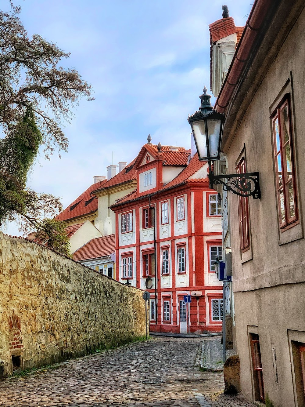 Der Student von Prag : view of the castle and it's surroundings