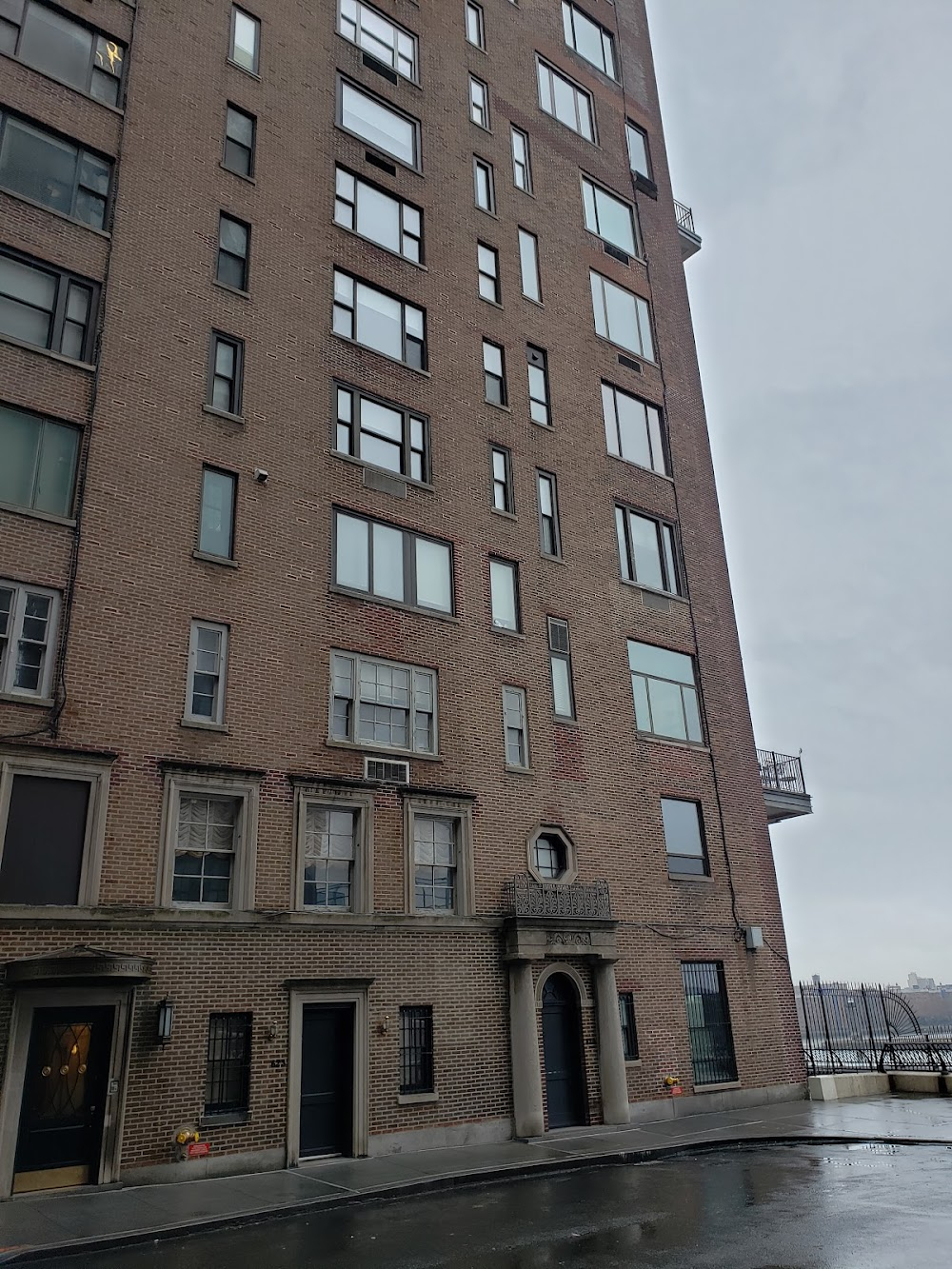 East Side, West Side : Bourne's apartment building exterior