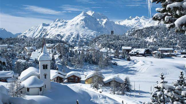 Das Wunder des Schneeschuhs, 2. Teil - Eine Fuchsjagd auf Skiern durchs Engadin : 