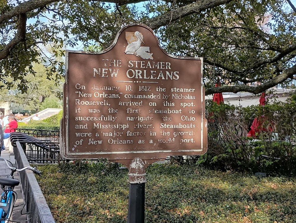 Father Hood : signpost in New Orleans