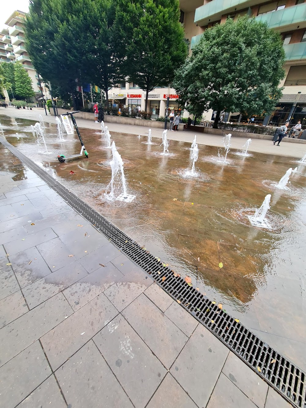 Galloping Mind : waterfountain scene