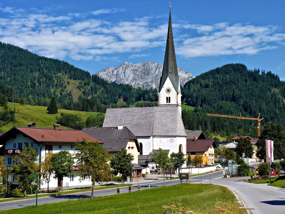 Dort oben, wo die Alpen glühen : 