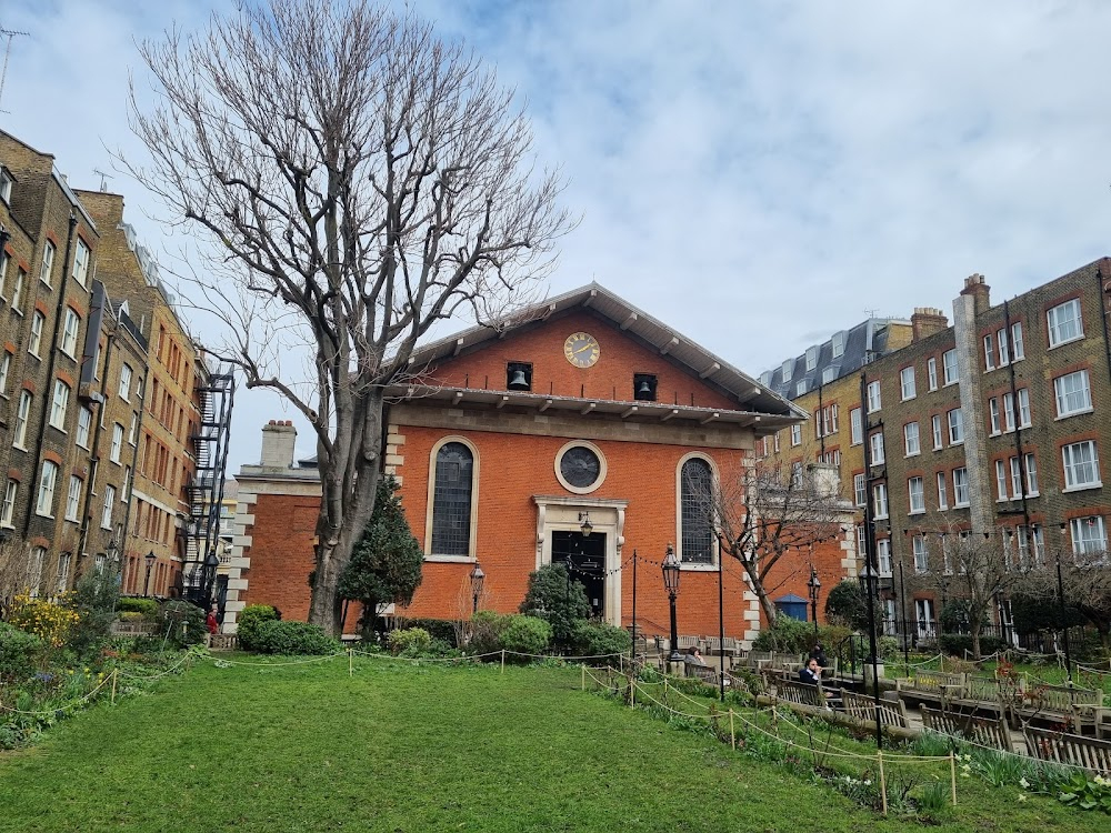 Hummingbird : Site of the Angel of the Lord Outreach Centre soup kitchen - externals