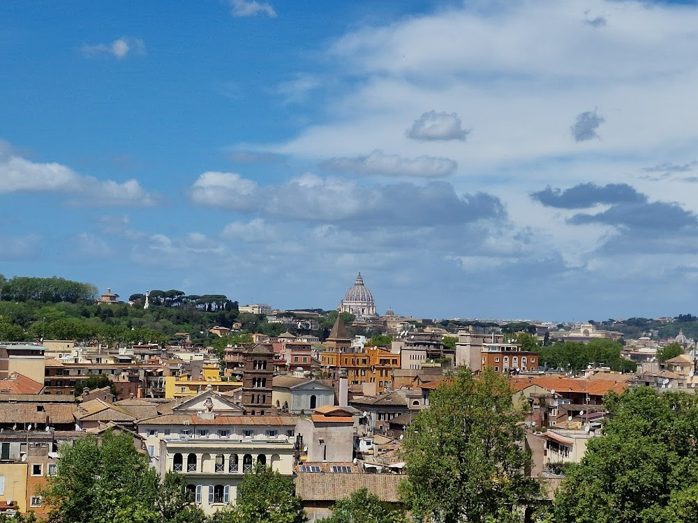 I soliti ignoti : terrace on which Dante teaches a safecracking lesson