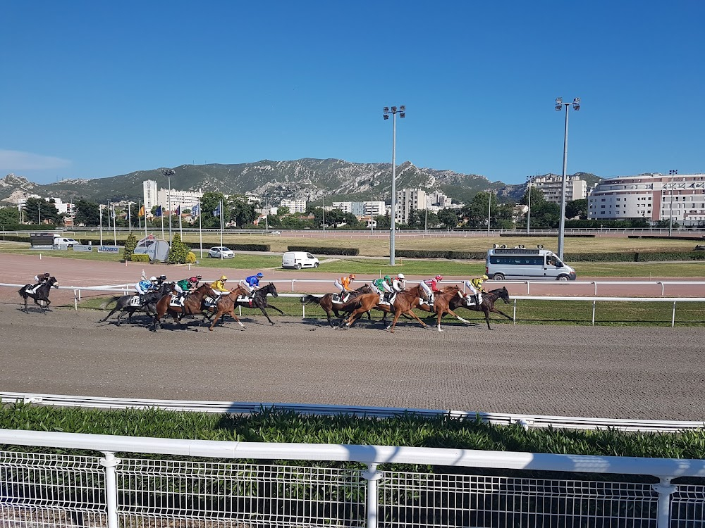 La vieille dame indigne : horse racing track