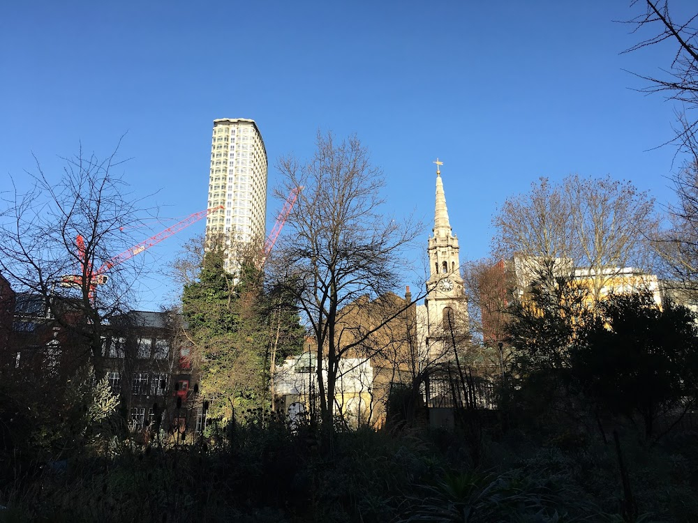 Last Christmas : The Urban Garden with the benches