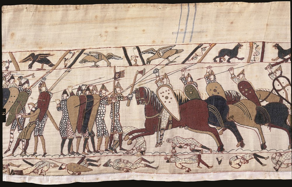 Le beau monde : Alice and Harold visit the Bayeux Tapestry Museum