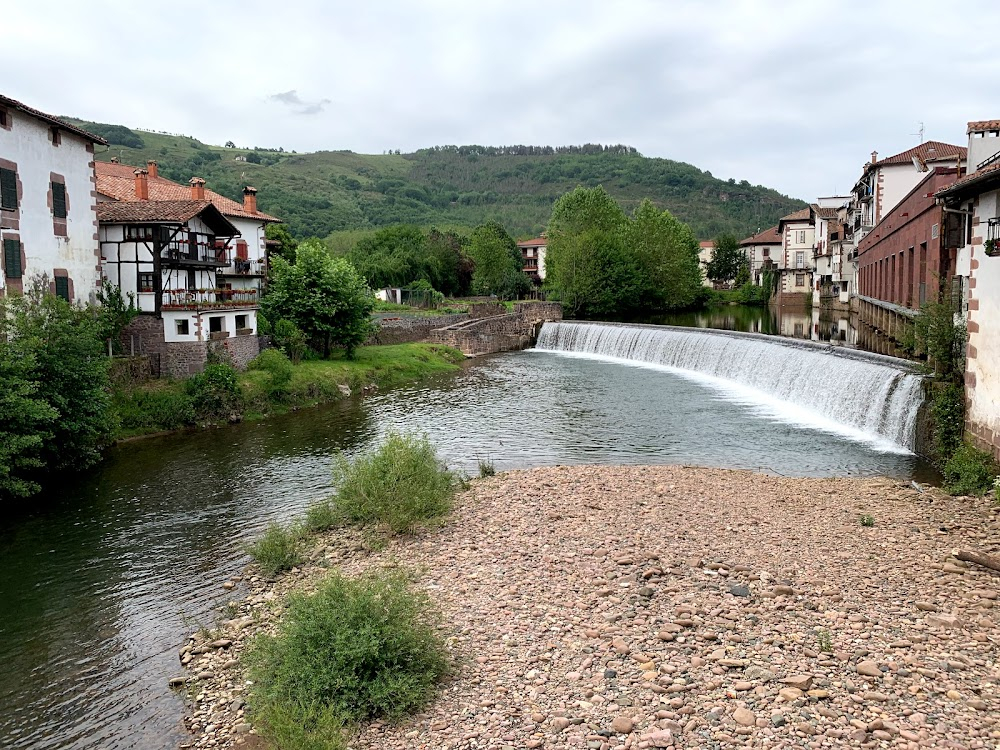 Le diable souffle : river that delimits the French-Spanish border