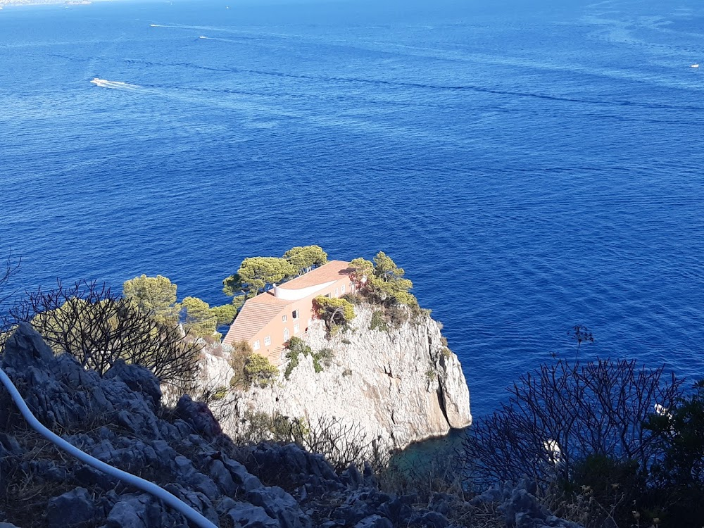 La pelle : Villa of the main character, Curzio Malaparte