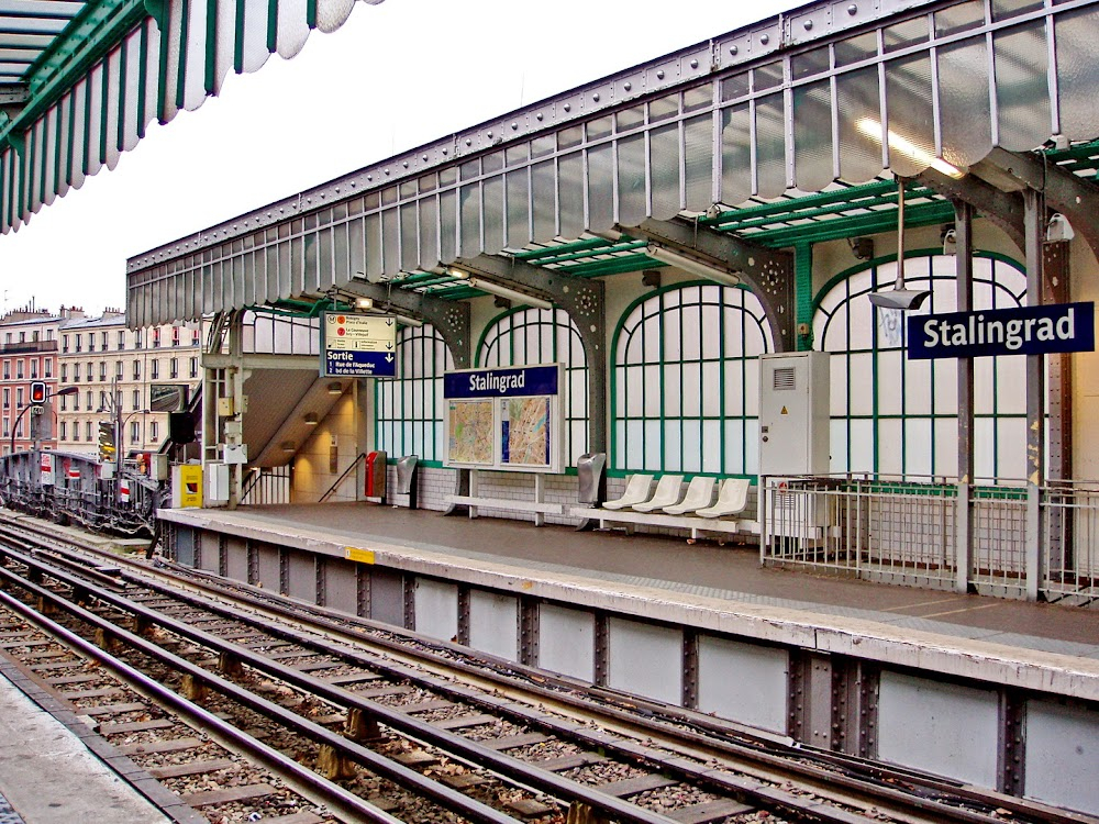 Monsieur Taxi : scene where the elevated railroad can be seen