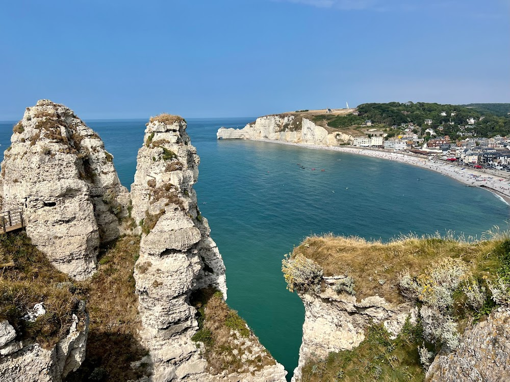 Les galets d'Étretat : 