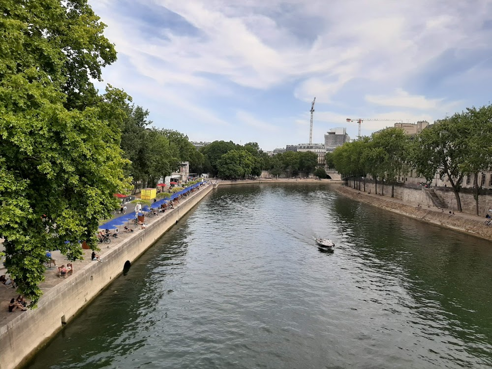 Impasse des deux anges : banks of the Seine