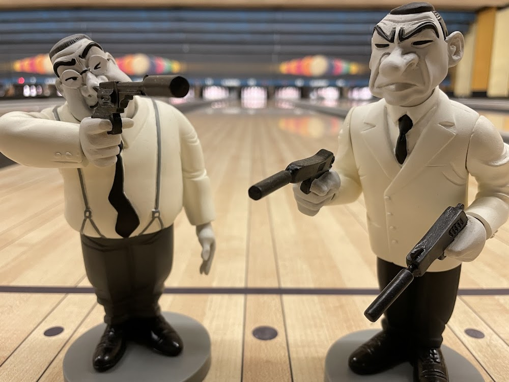 Les tontons flingueurs : bowling