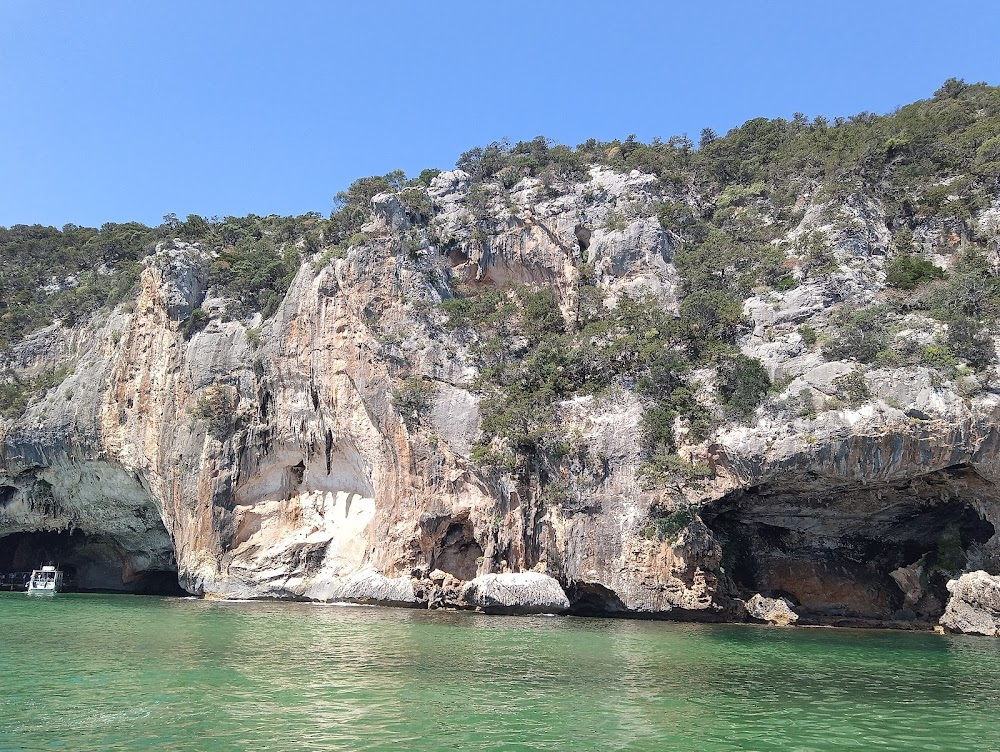 L'isola degli uomini pesce : caves seen from sea