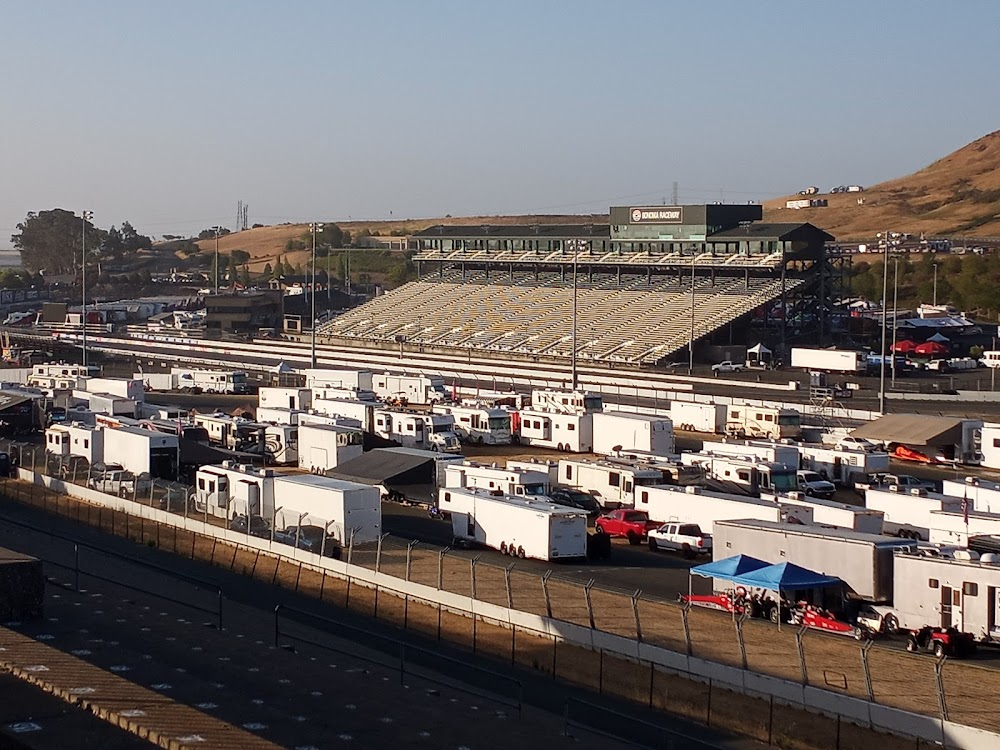 The Racing Scene : TS5 test for James Garner, track then known as Sears Point International Raceway