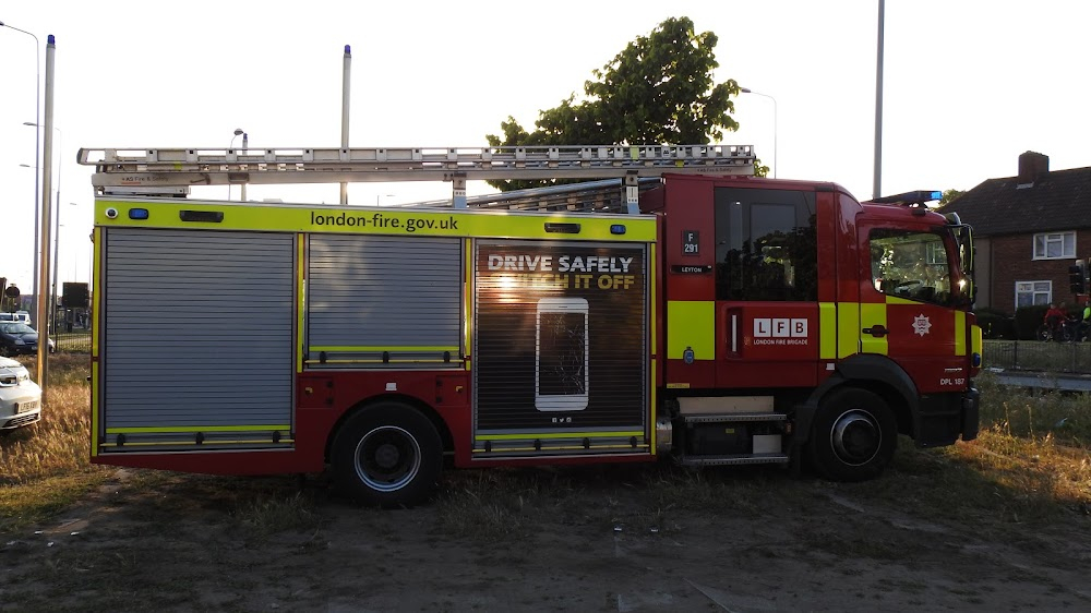 London's Burning : exterior of Blackwall Fire Station 2001-2002