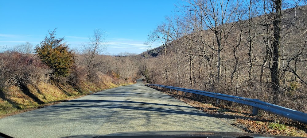 Michael Clayton : Clayton drives under steel bridge and stops to look at horses