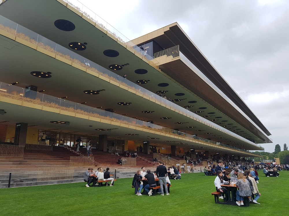 Men of Chance : horse race track - archive footage