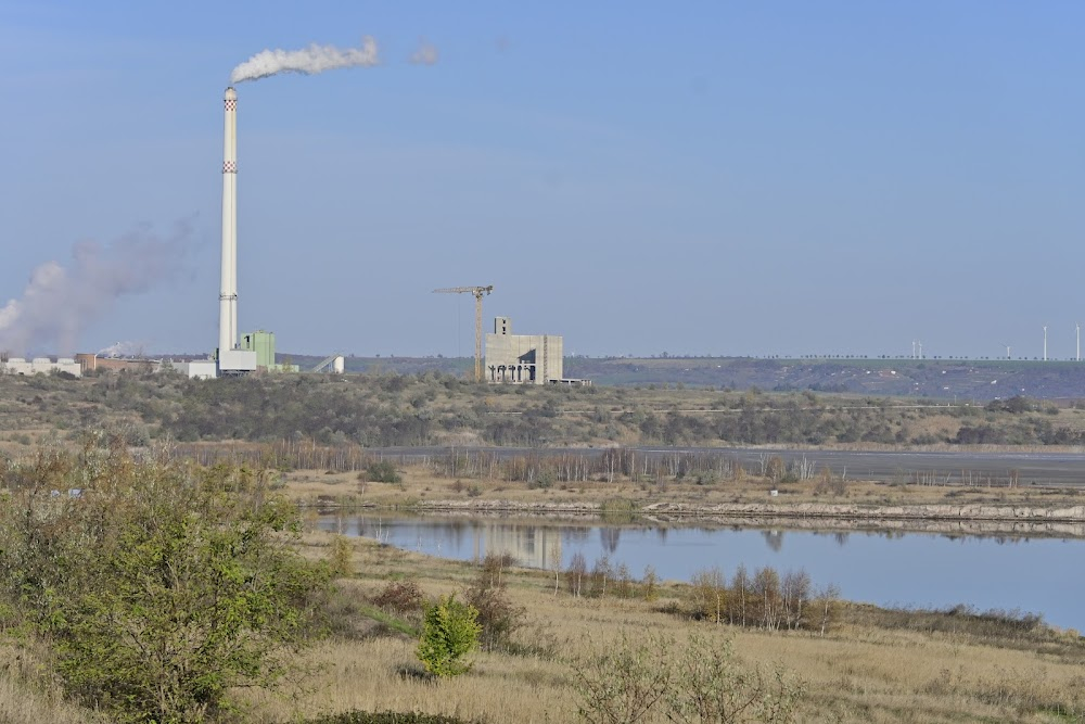 Nachthelle : brown coal surface mine