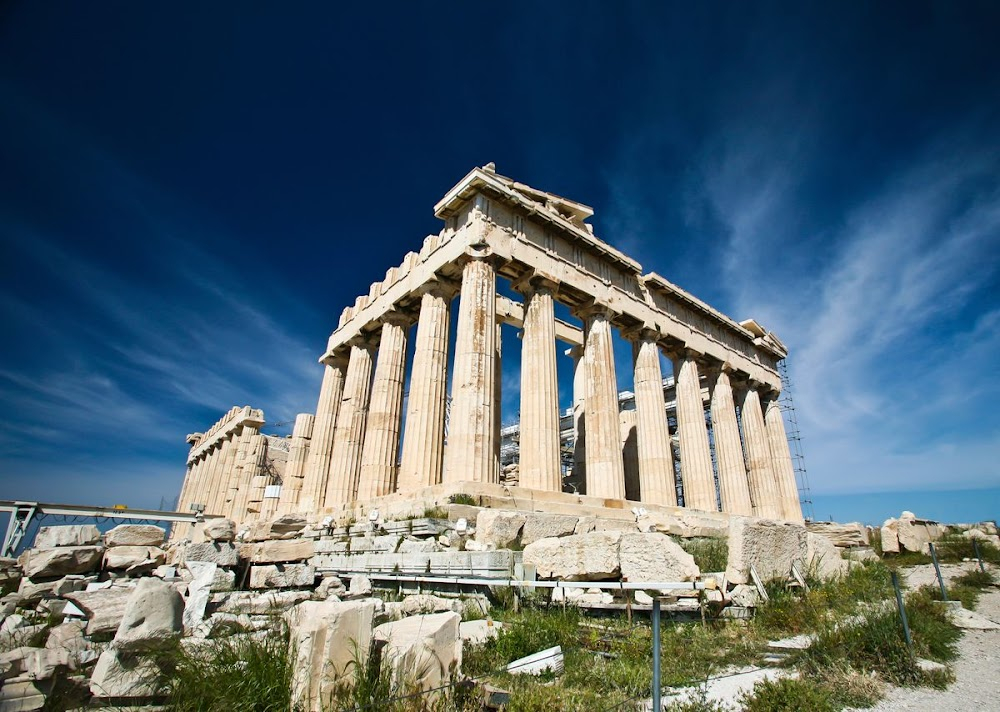 Citadels of the Mediterranean : Acropolis, built as a fortress protecting Athens.