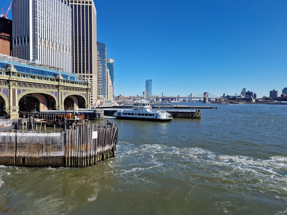 News from Home : Ferry leaving Whitehall Terminal at 4 South St.