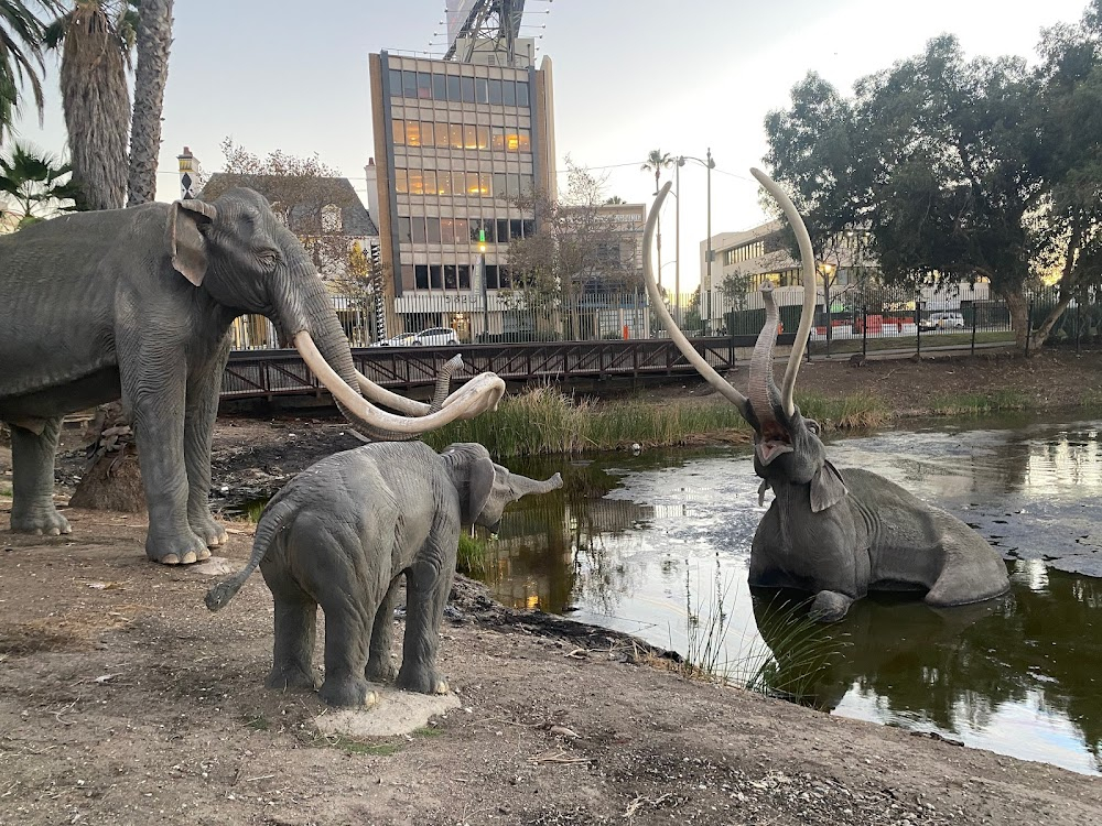 Nobody Walks in L.A. : bubbling pits of tar and woolly mammoth statues