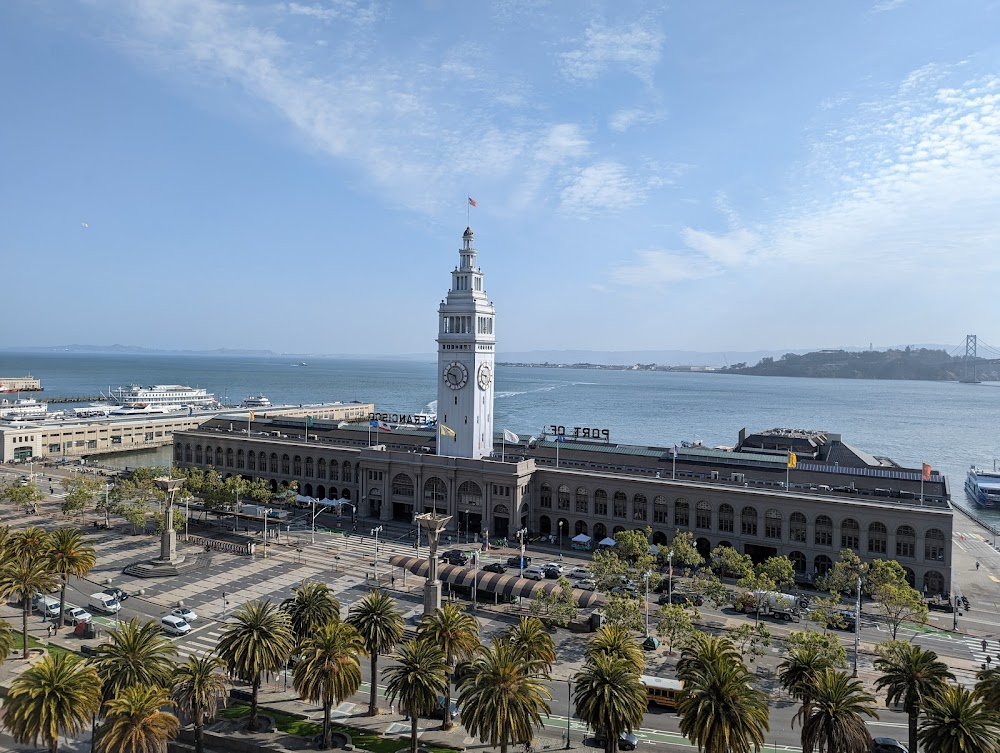 The Falcon in San Francisco : as the San Franciso train station