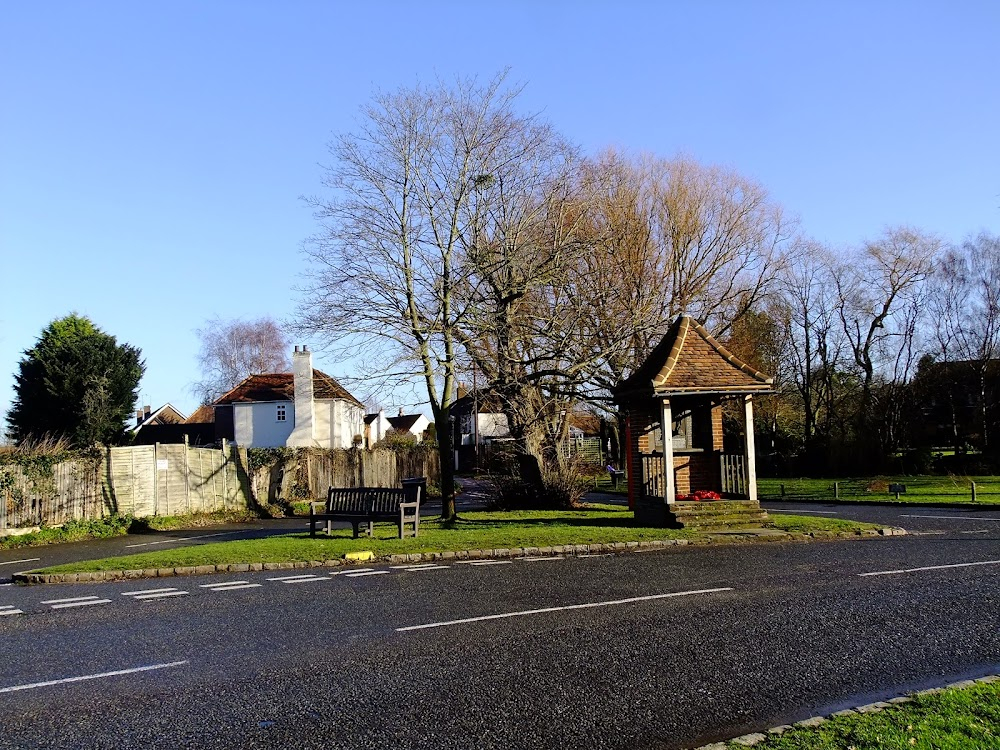 Happy Is the Bride : Village green, pub and house