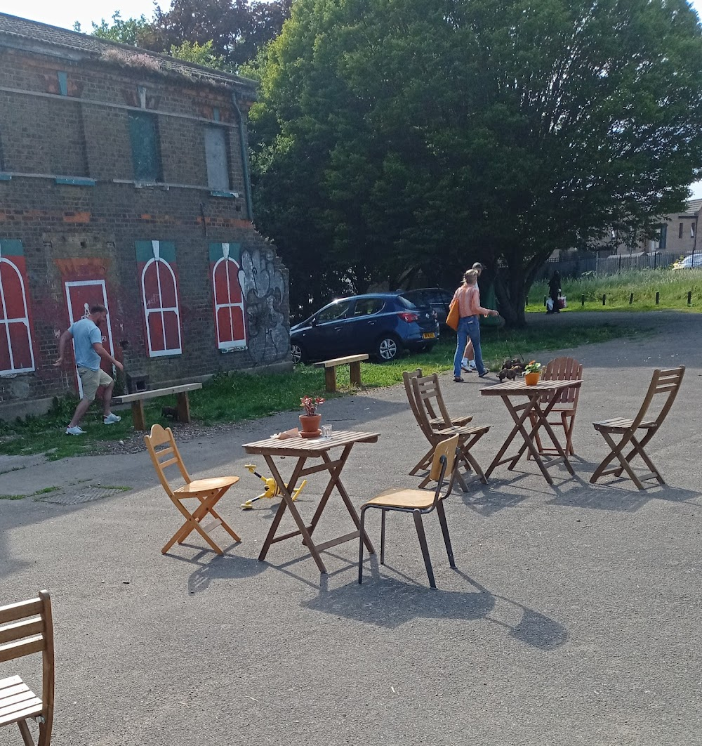 Peeping Tom : The council flats where Mark watches Helen come out of the "Library"