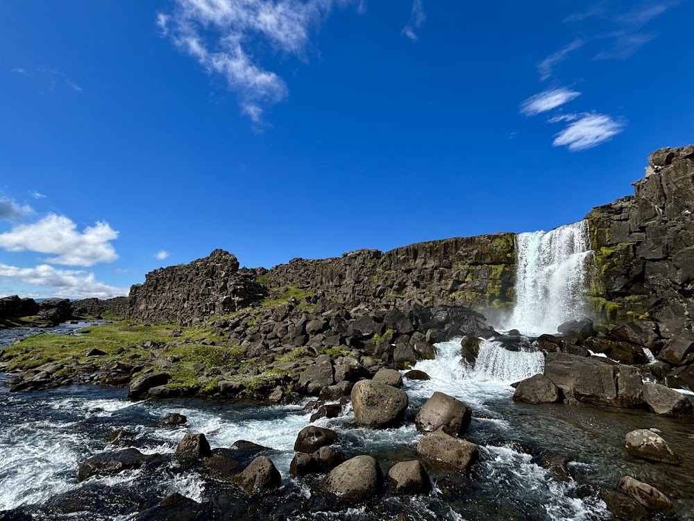 Kong Frederik VIII besøger Island : 