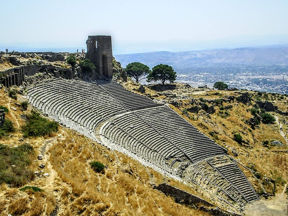 View from the Acropolis : 