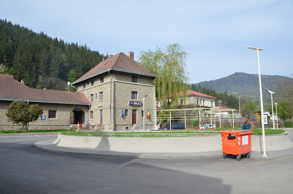 R.M.N. : Matthias picks up a worker at the Bicaz train station