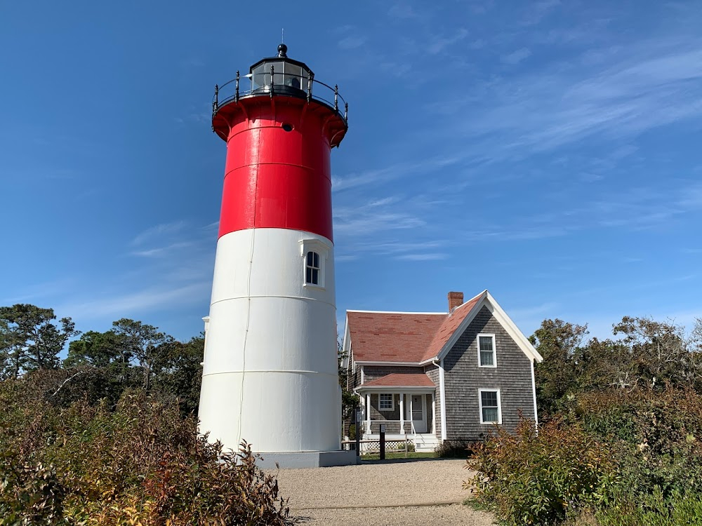 Satan's Triangle : aerial view of lighthouse