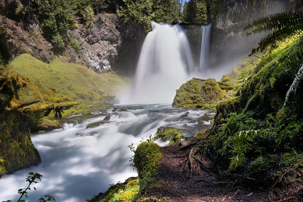 Homeward Bound: The Incredible Journey : Sassy goes over the waterfall