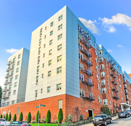 Sisters : Danielle's and Grace's apartment building