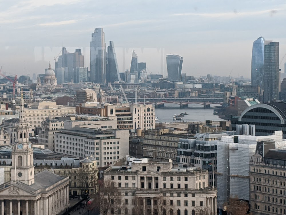 Spooks: The Greater Good : Looking SE across Horse Guards Parade towards Palace of Westminster