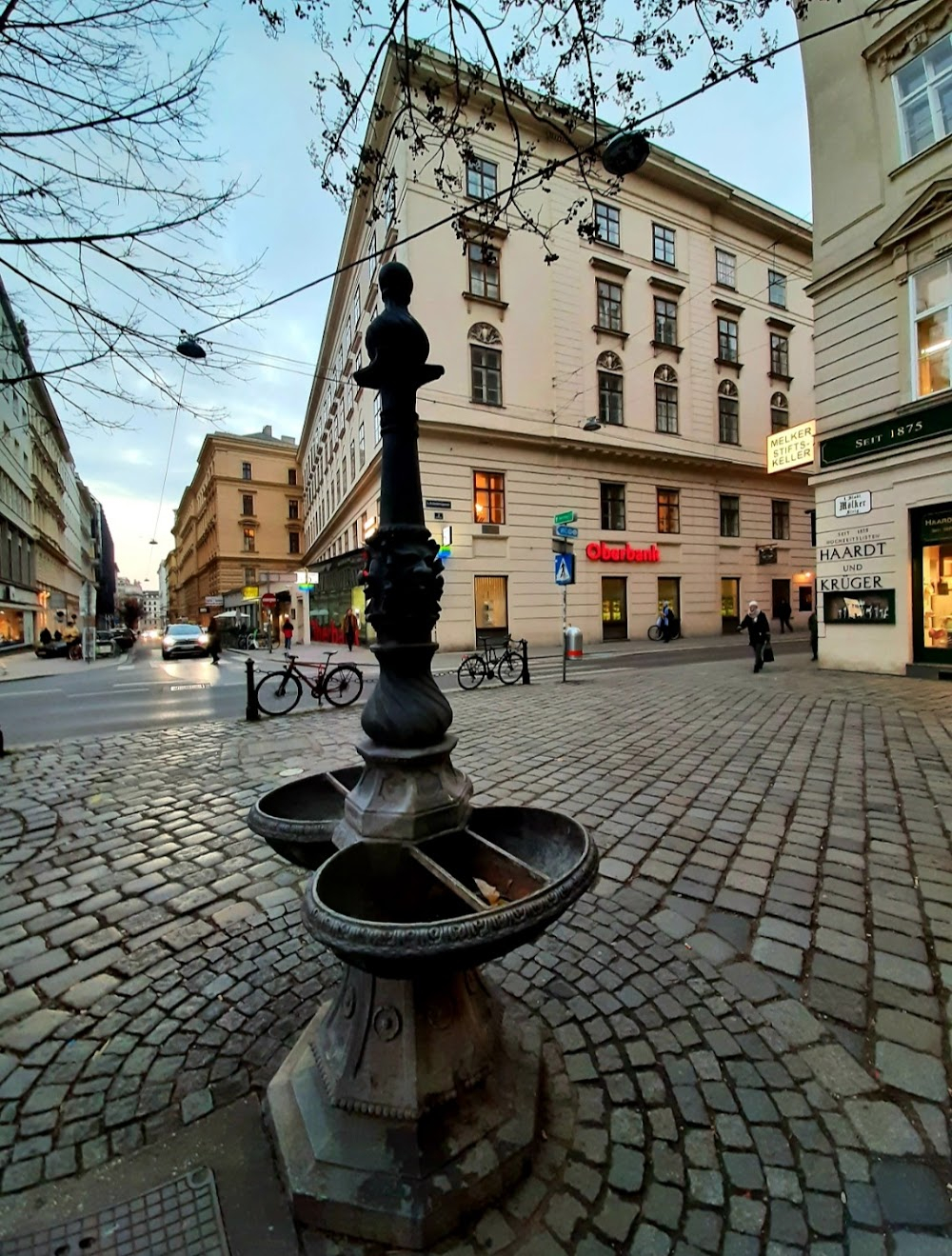 Sunshine : Ignatz walking in Vienna