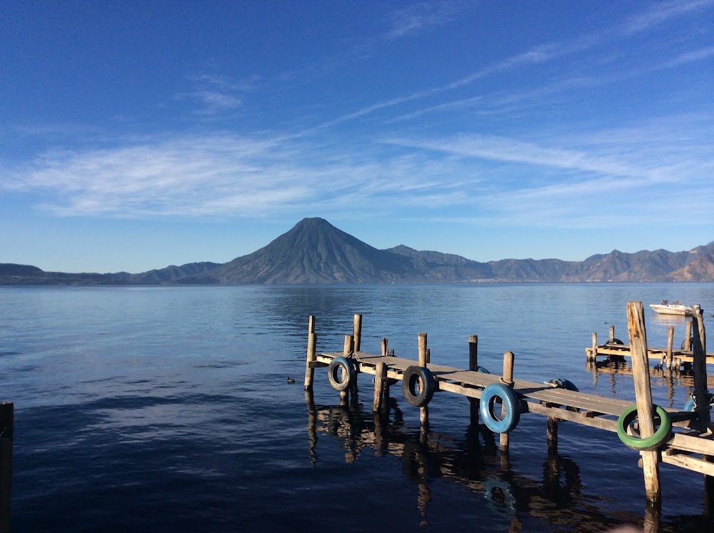 Modern Guatemala City : lake