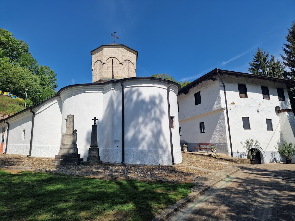 Sveta Petka - Krst u pustinji : Church in Consantinopol scene